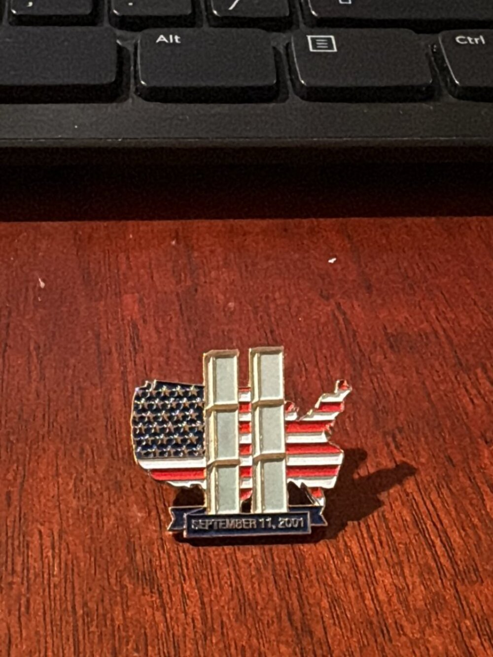 September 11, 2001 Twin Towers Memorial Pin